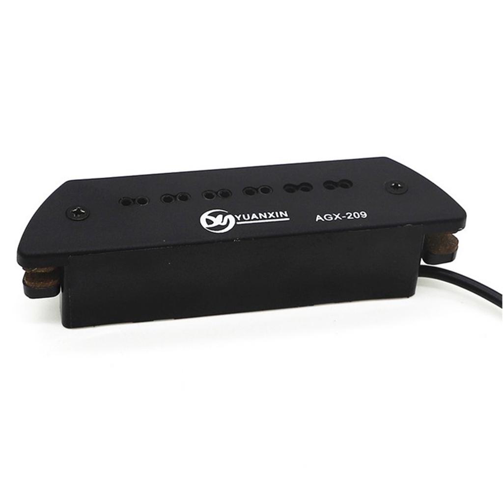 12 Lỗ Lỗ Âm Thanh Guitar Pickup Cho Dân Gian Đàn Guitar Cổ Điển Acoustic