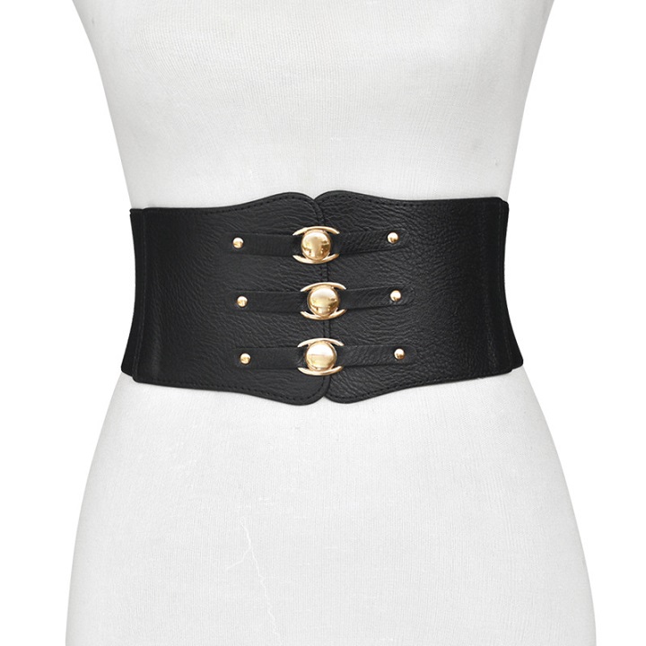 Đai váy Belt Thít Bản to 12cm Thít 3 cúc đủ màu sang trọng