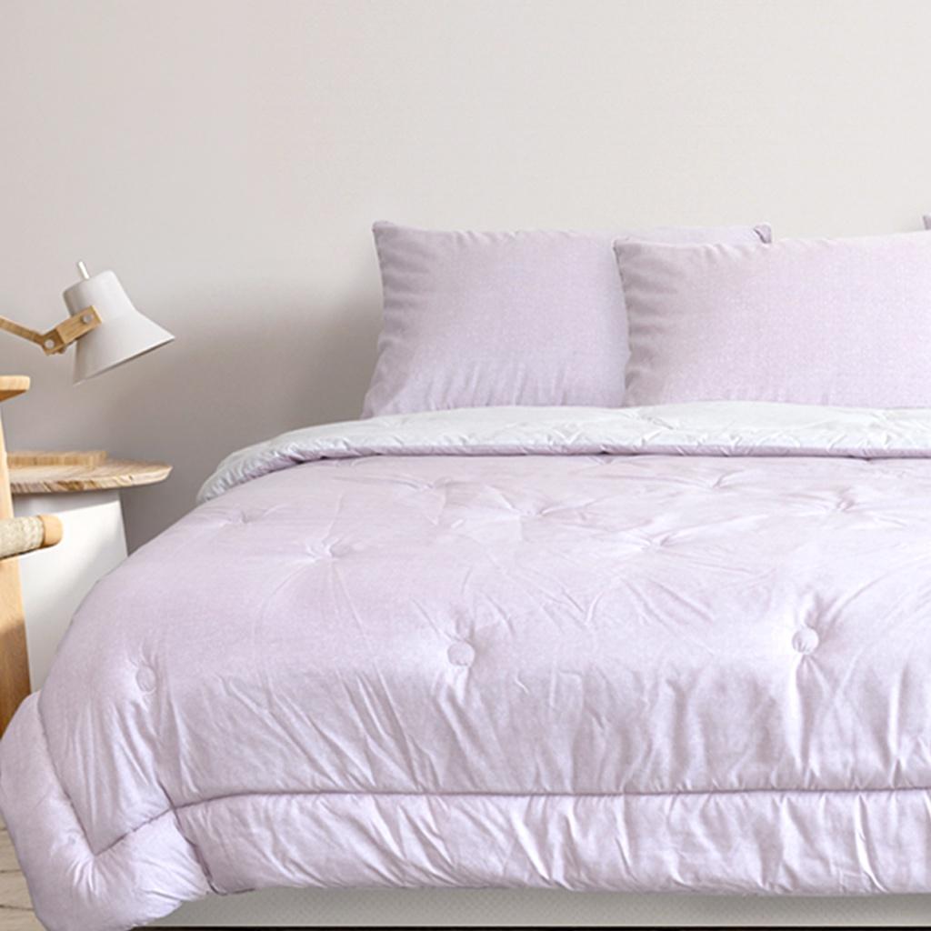 Chăn Chần Bông ARIZE On Cloud Amber Pink Vải Ultra Microfiber Chống Bụi