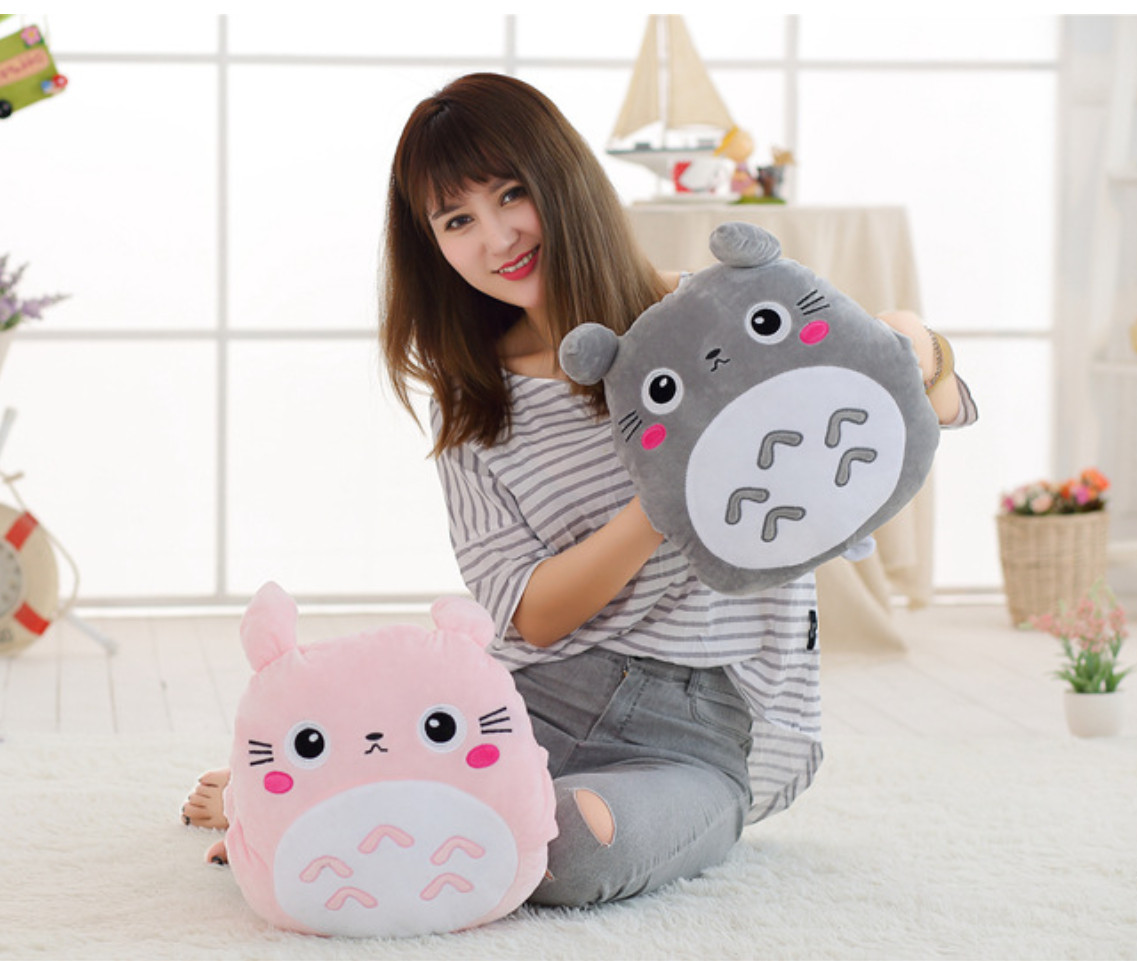 Gối mền Totoro chăn họa tiết