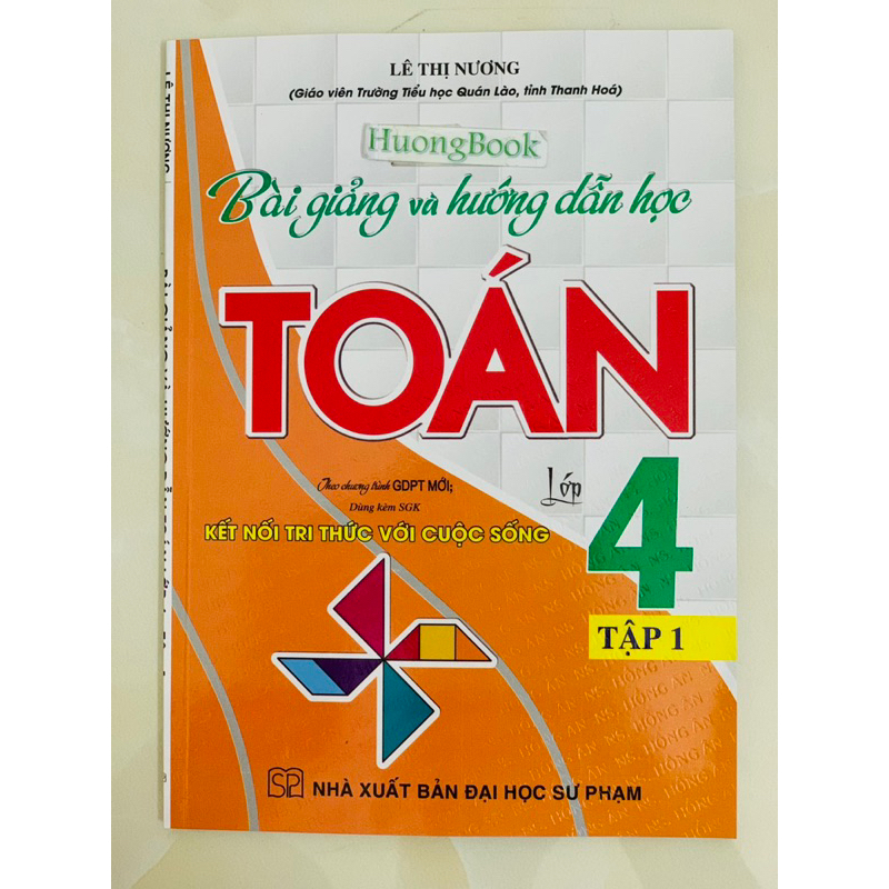 Sách - Combo Bài Giảng Và Hướng Dẫn Học Toán Lớp 4 - Tập 1 + 2  - HA