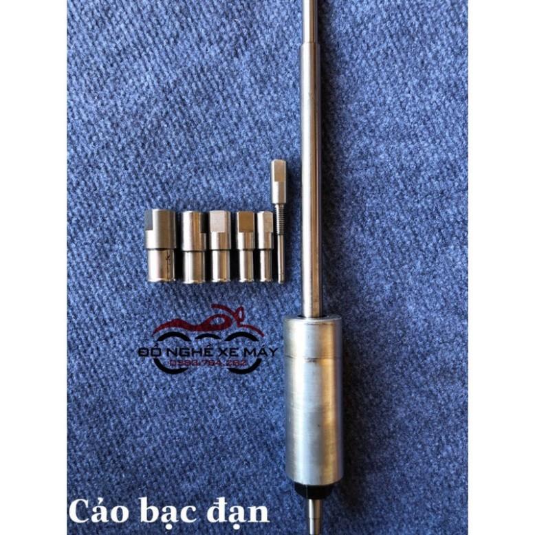 Cảo giật bạc đạn xe máy 6 đầu 100% Inox (vam bi láp, tháo vòng bi bánh xe)