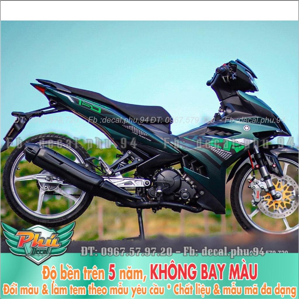 Tem Rời Exciter 150 Y15zr Xám xanh (K)