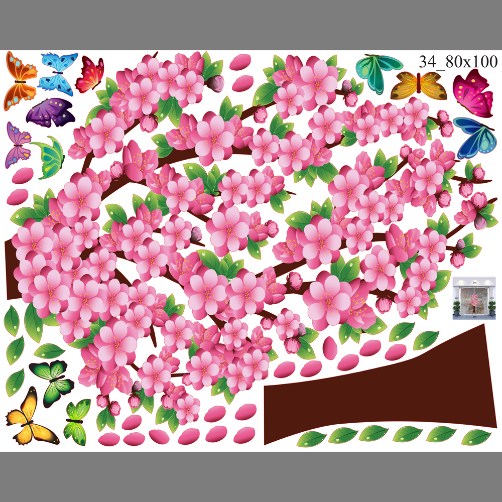 Decal trang trí tết xuân 2020 combo số 18