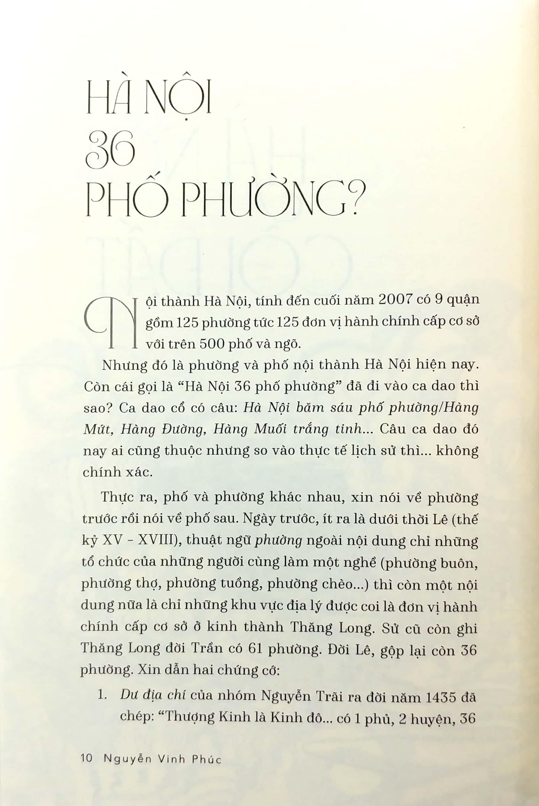 Hà Nội - Cõi Đất, Con Người (Tái Bản Lần Thứ 2 - 2020)