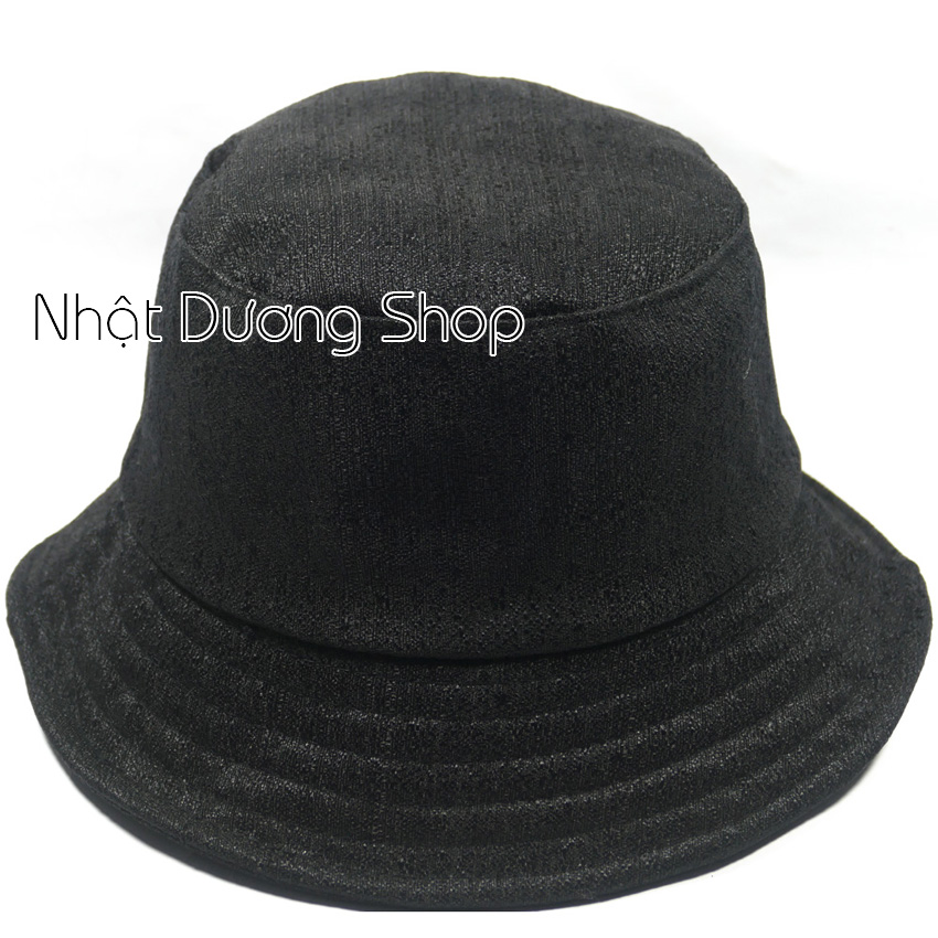 Nón bucket tai bèo thêu chữ B & 68 chất liệu vải Cotton cao cấp thoáng mát mà hợp thời trang