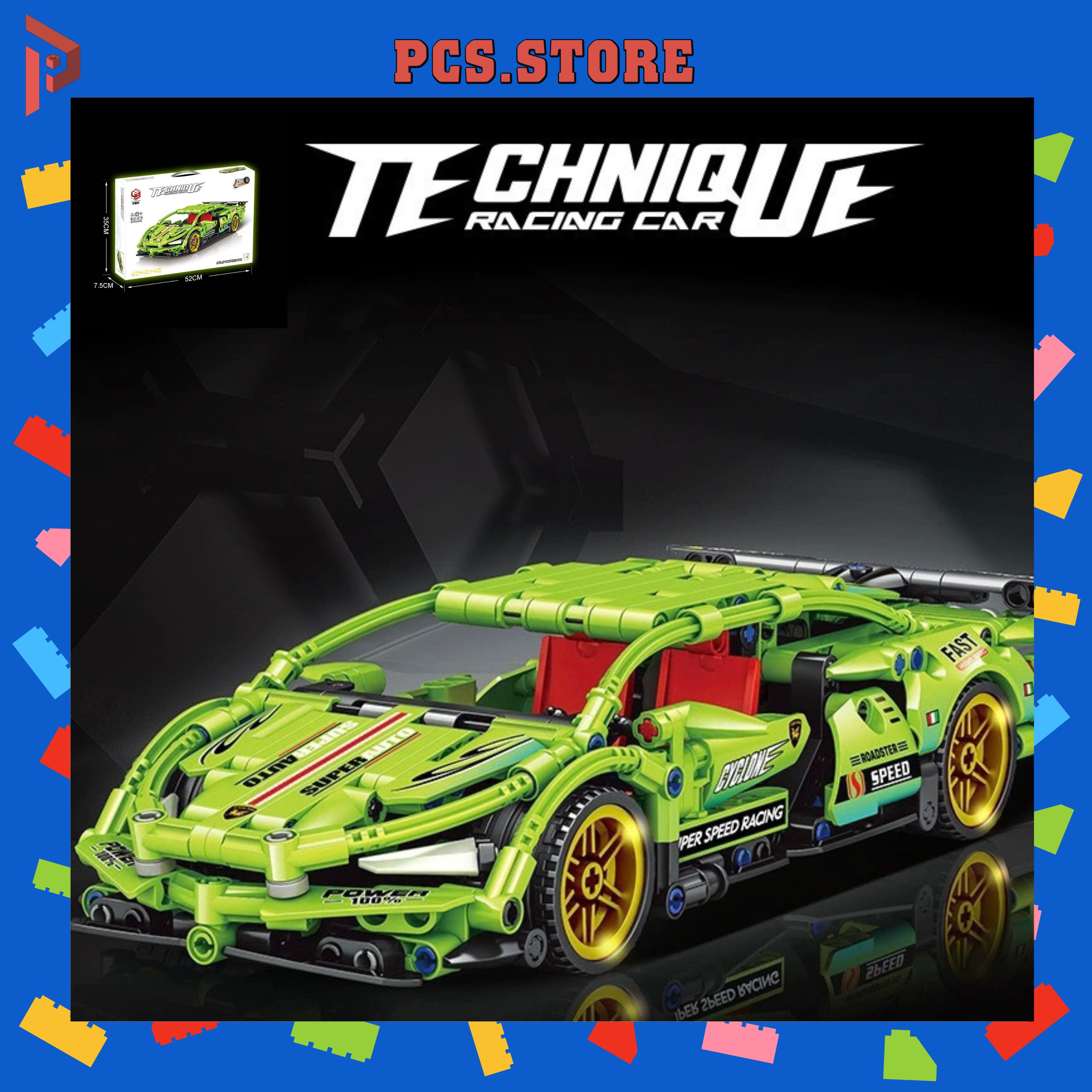 Đồ Chơi Lắp Ráp Siêu Xe Lamborghini Technique Racing Supercar - PCS STORE