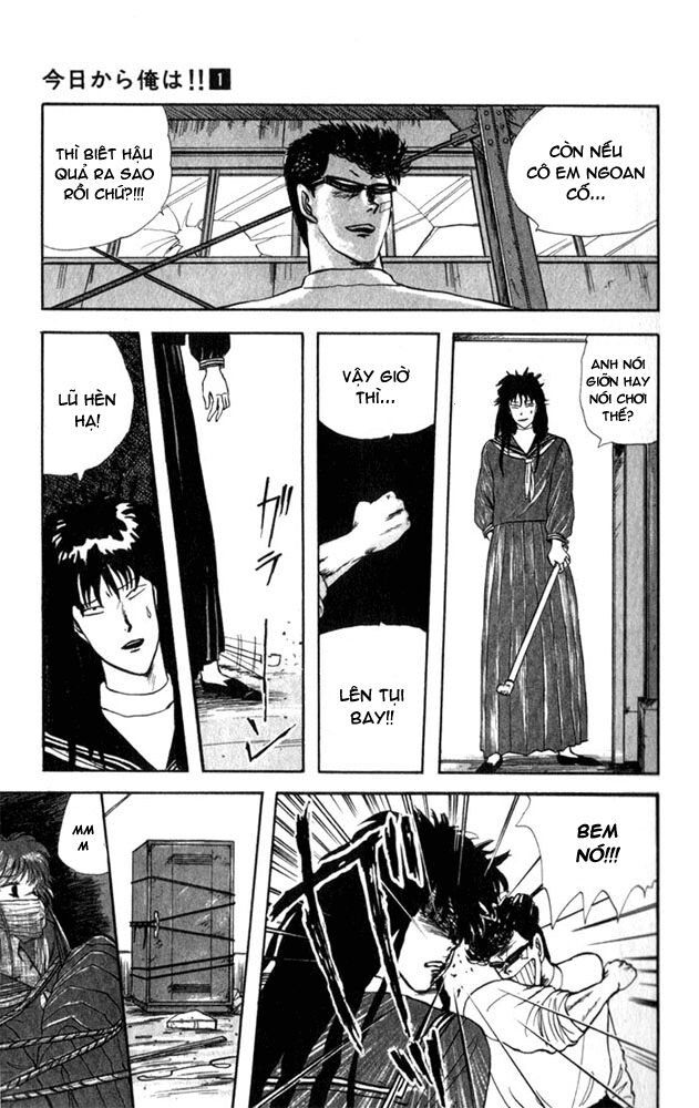 kyou kara ore wa - cặp bài trùng chapter 3 15