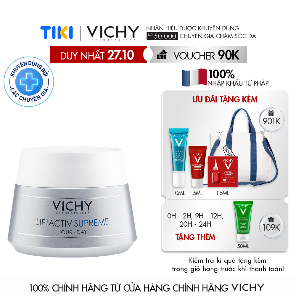 Kem Dưỡng Chống Nhăn Và Săn Chắc Da Ban Ngày Vichy Liftactiv Supreme - 100679444