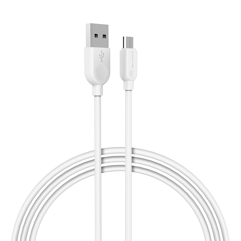 Cáp sạc Micro USB dài 1m, 2m, 3m Borofone BX14 - Hàng chính hãng