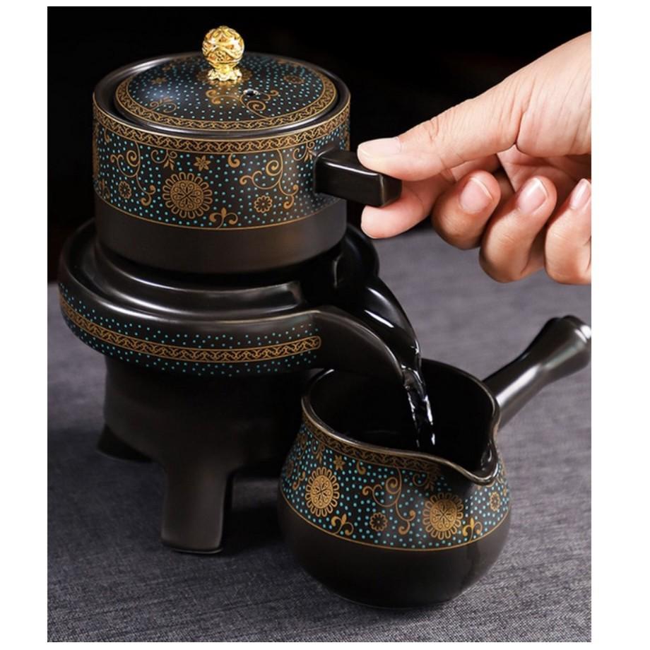 BỘ ẤM TRÀ ĐẠO CỐI XAY ĐỘC ĐÁO ĐÀI BẮC TAIPEI TEA MILL CAO CẤP