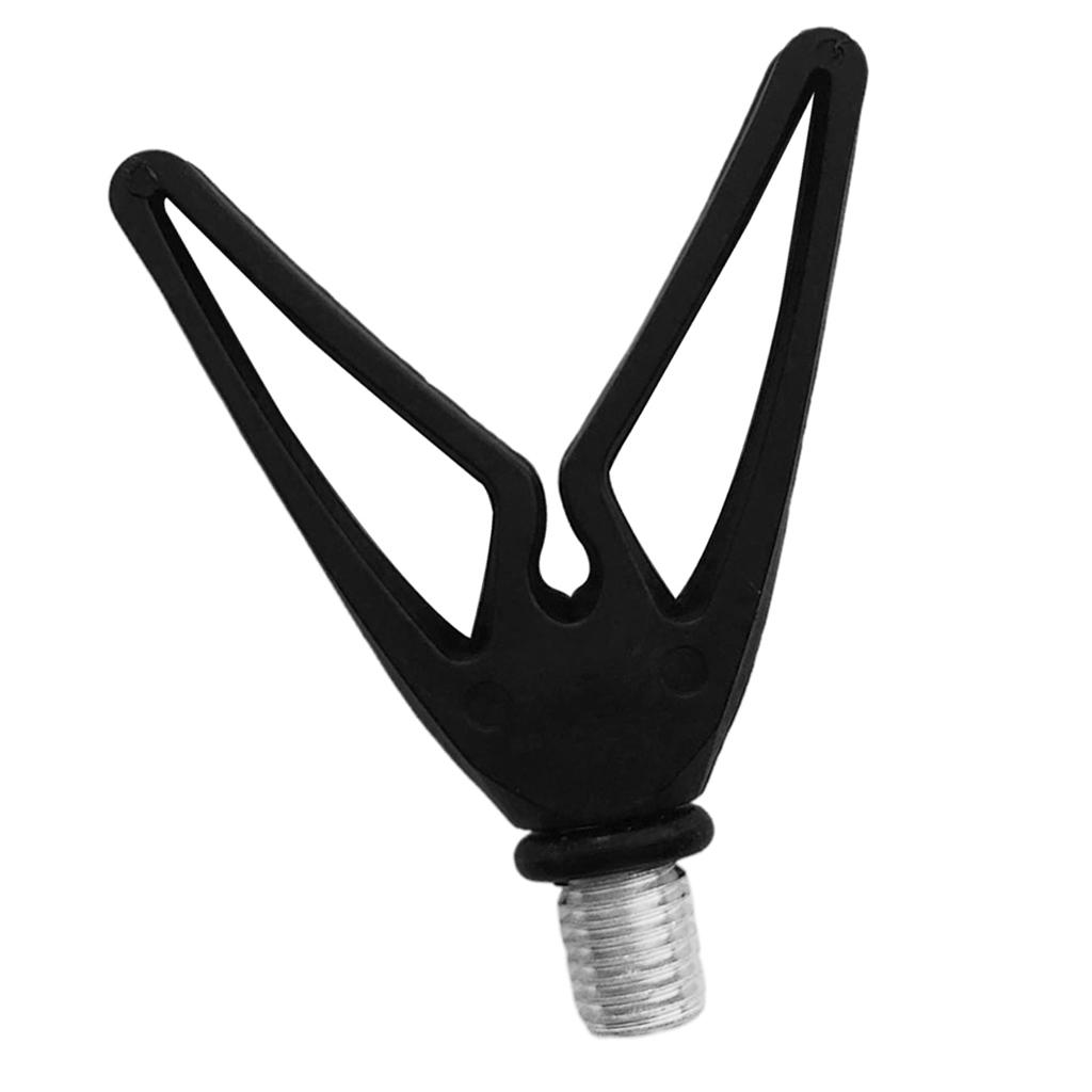 Fishing Rod Rest Holder Butt Pole Bracket M3/8 Head Thread Connector Model 1