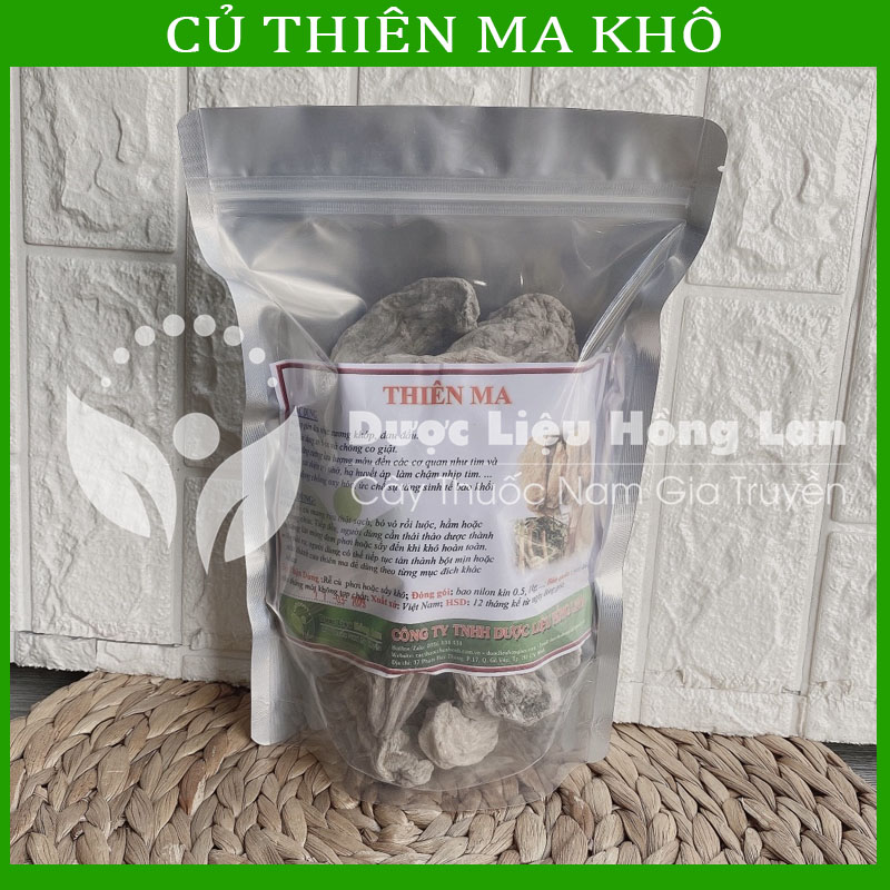 [Thượng hạng] 500G Củ Thiên Ma khô sạch loại 1