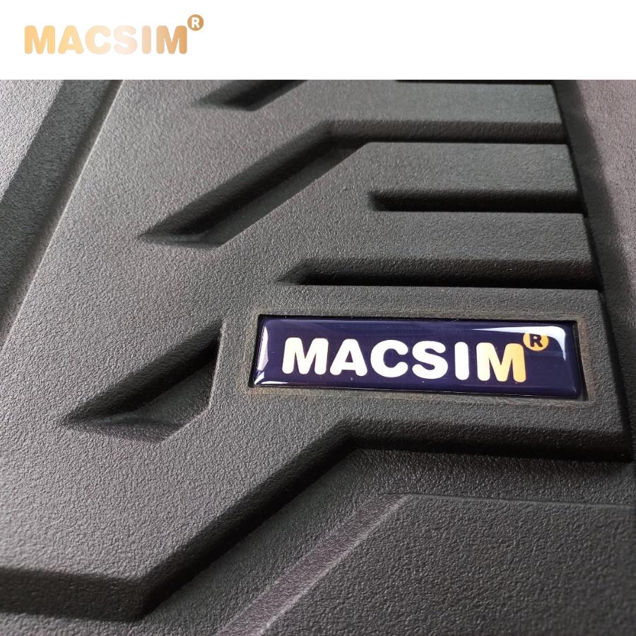 Thảm lót sàn xe ô tô HONDA CRV 2017- đến nay Nhãn hiệu Macsim chất liệu nhựa TPE đúc khuôn cao cấp - màu đen
