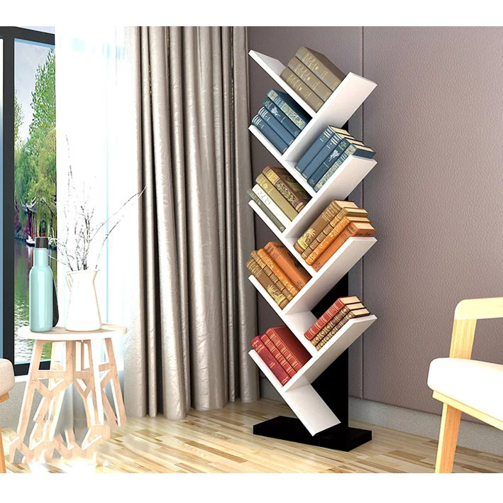 kệ sách hình cây 9 tầng
