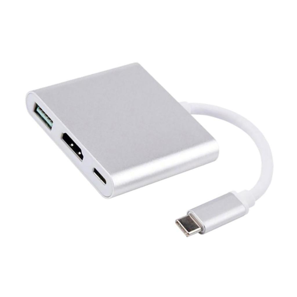 Universal USB Type-C to VGA Charging HUB Adapter Converter for Laptop