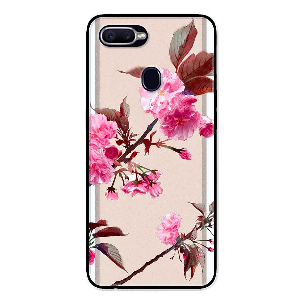 Ốp Lưng in cho Realme 2 Mẫu Cành Hoa Đào - Hàng Chính Hãng