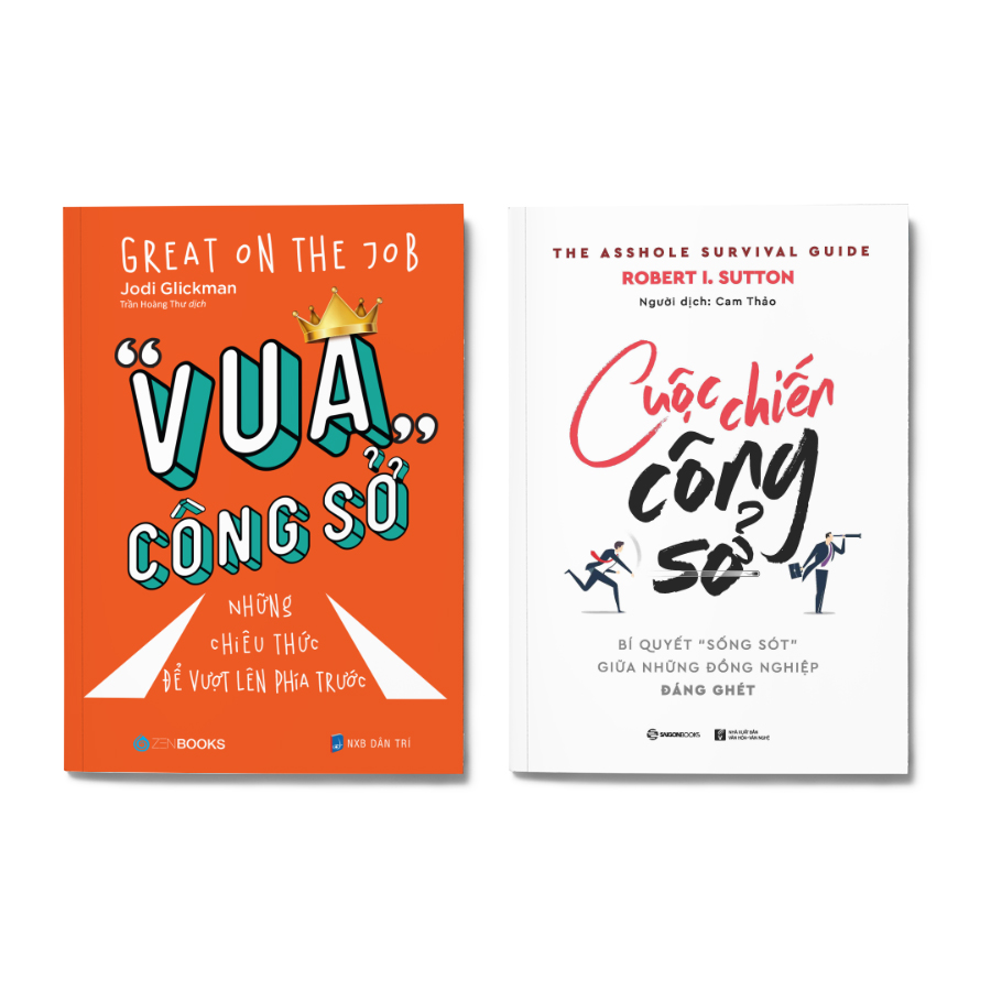 Combo 2 cuốn: Vua Công Sở + Cuộc Chiến Công Sở
