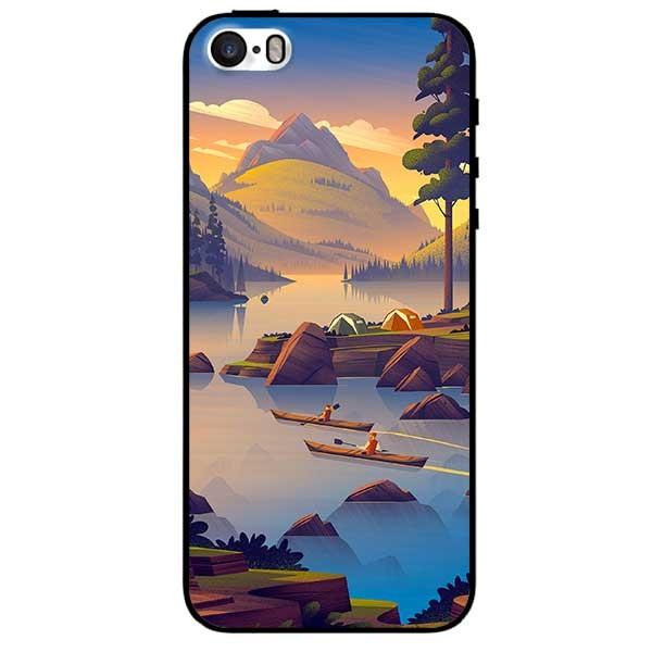 Ốp lưng dành cho Iphone 5 / 5s / 5Se - Iphone 6 / 6s - Iphone 6 Plus / 6s Plus mẫu Hai Chiếc Thuyền