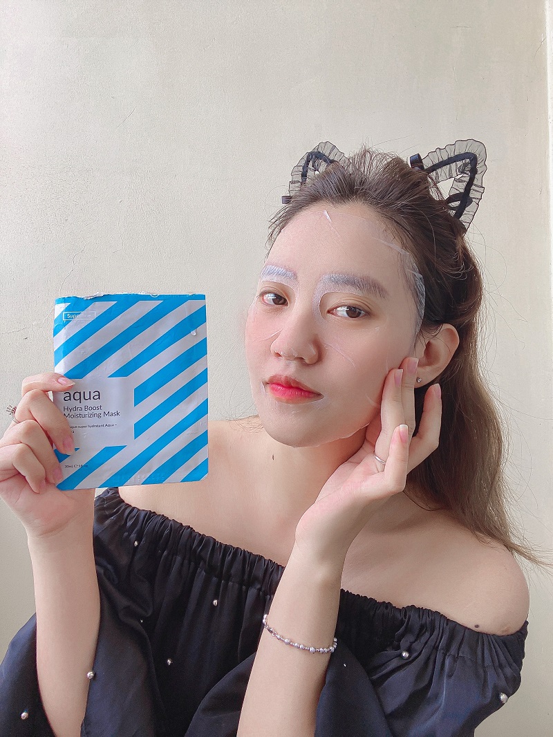 Mặt nạ sợi tơ siêu nhẹ dưỡng ẩm sâu, sáng da Timeless Truth Mask - Aqua Hydra Boost