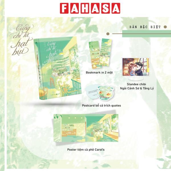 Sách - Cũng Chỉ Là Hạt Bụi - Bản Đặc Biệt - Tặng Kèm Bookmark + Postcard + Standee + Poster