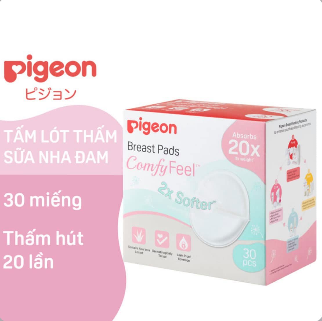 Tấm Lót Thất Sữa Pigeon Nha Đam 30 Miếng/hộp