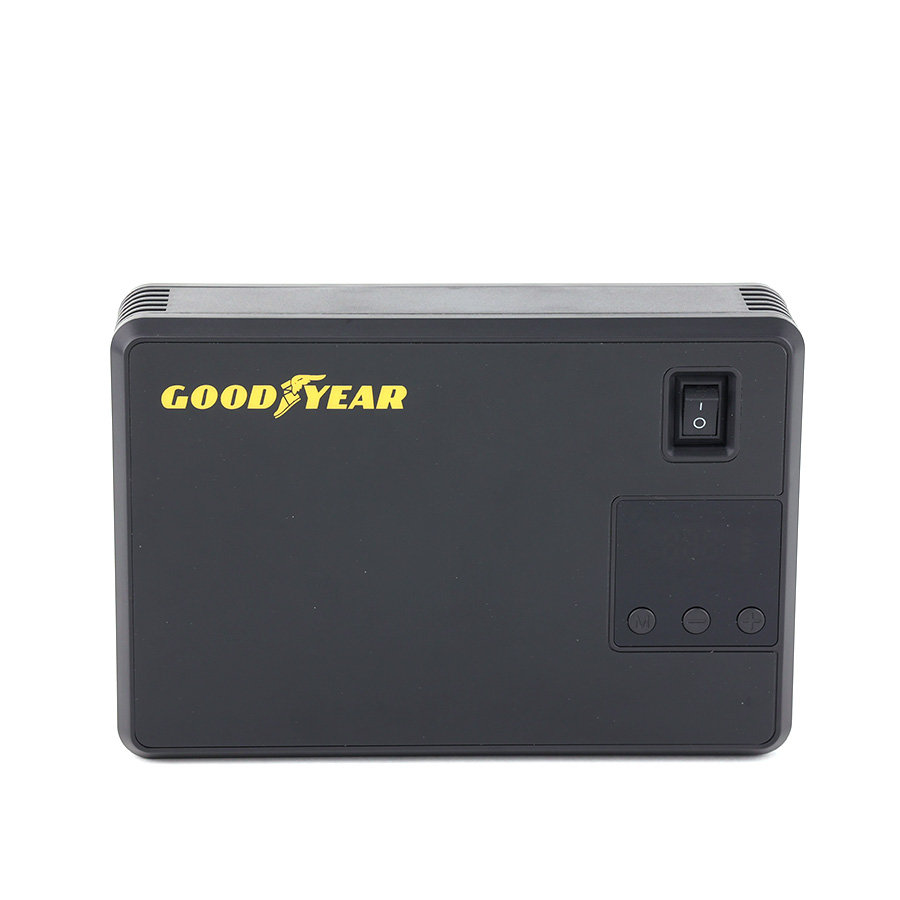 Bộ Kích Bình 400A Kiêm Bơm Lốp Xe GOODYEAR GY-5296 Đa Chức Năng Sạc Dự Phòng 10400mAh Đèn LED Khẩn Cấp - Nhập Khẩu Chính Hãng