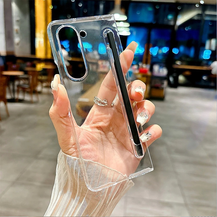 Ốp lưng trong siêu mỏng chống ố vàng cho Samsung Galaxy Z Fold 6 5G Likgus Penone bảo vệ 360 độ màn phụ và mặt lưng (Tặng bút cảm ứng) - Hàng nhập khẩu