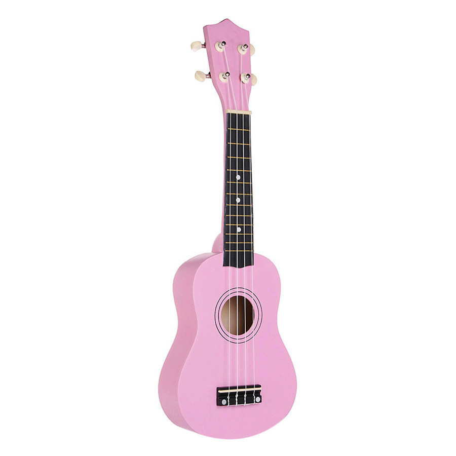 Combo Đàn Ukulele Soprano Màu Trơn KBD 33A15-Hn (Hồng Nhạt) + Bao Đàn