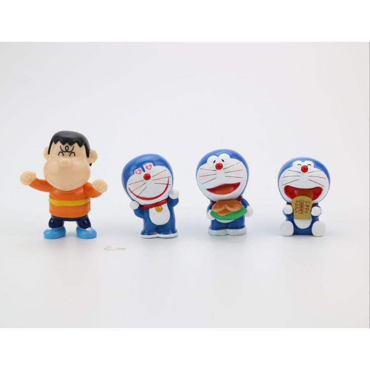 Mô hình Doraemon full bộ cả 8 em quà tặng trang trí