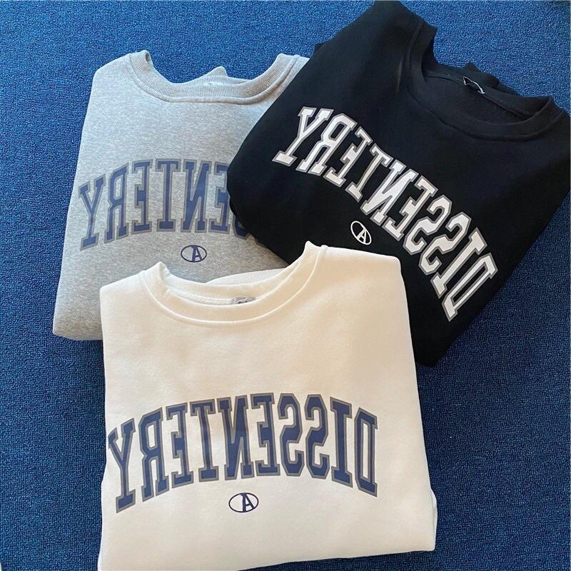 Áo Sweater Dissentery phong cách Ulzzang Hàn Quốc tay dài họa tiết in hình phong cách cá tính CoolZ CZ5061