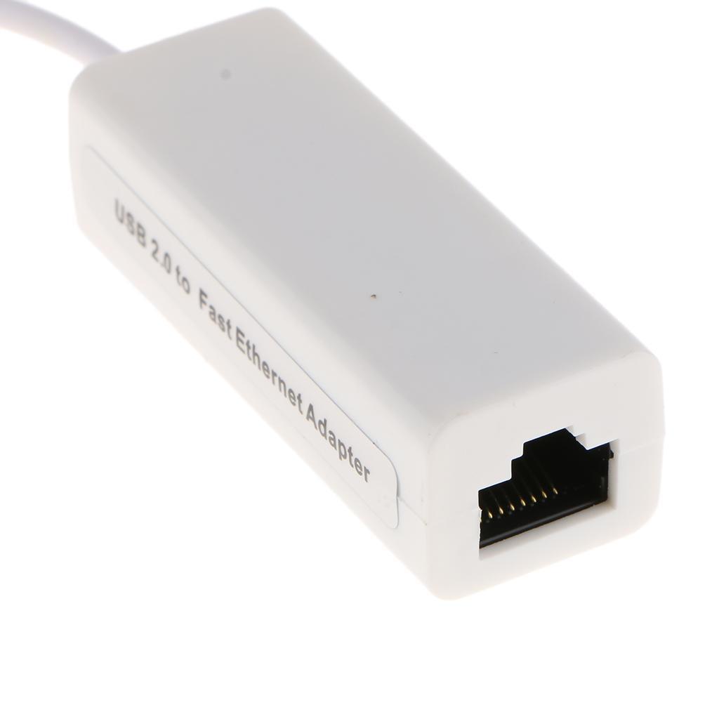 USB 2.0 to RJ45 LAN Ethernet Network Adapter for Air