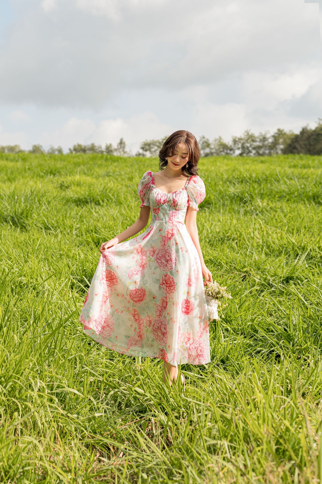 OLV - Đầm Kaleah Flower Maxi