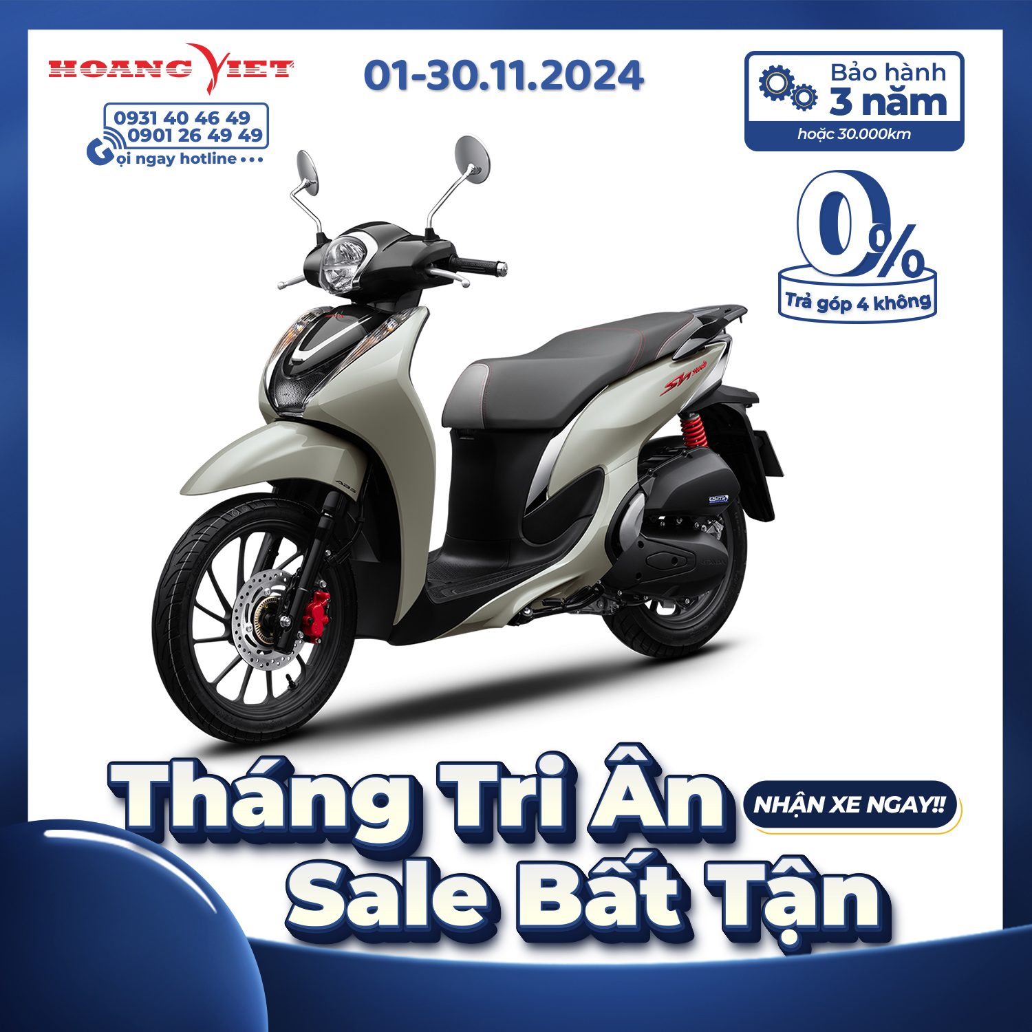 Xe Máy Honda SHMODE 2024 - Phiên Bản Thể Thao