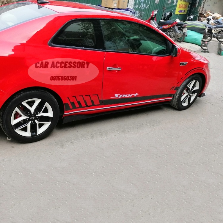 Lip hông lip sườn Kia mẫu độ xe KIA KOUP