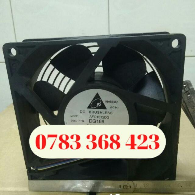 Quạt Delta AFC1512DG DG168 fan, 15cm DC 12v 1.80A . Xuất hóa đơn vat, giao hàng toàn quốc