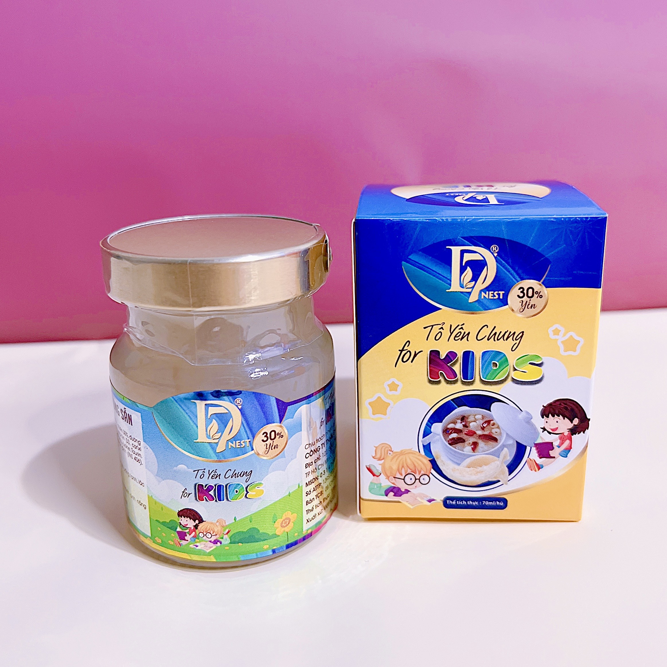 Combo 3 hủ yến chưng Kids cho bé - D7