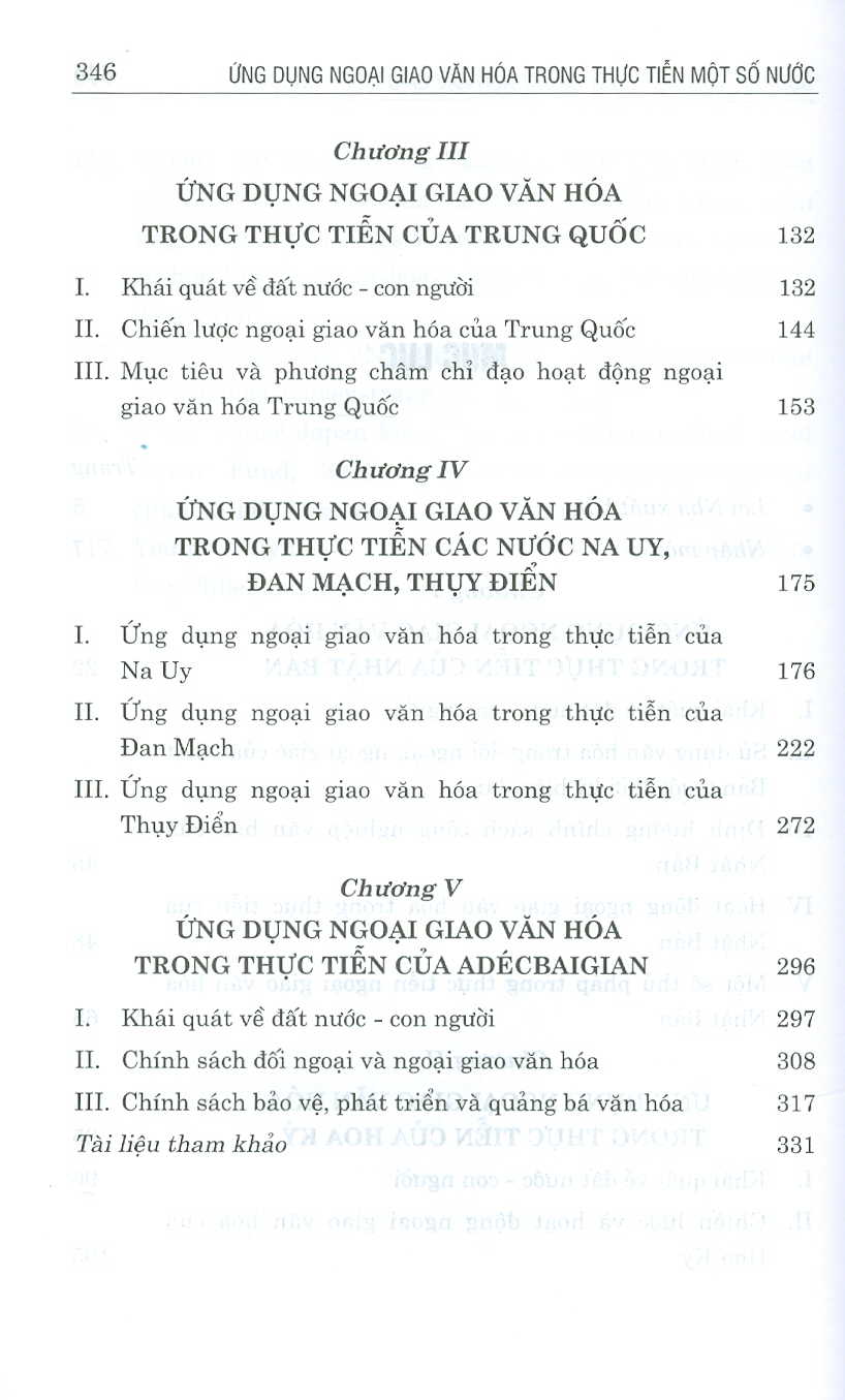 Ứng dụng ngoại giao văn hóa trong thực tiễn một số nước (Giáo trình dành cho sinh viên, học viên ngành ngoại giao)