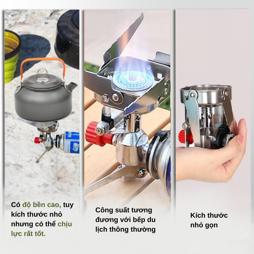 Bếp gas xếp gọn Namilux NA-169 [Hàng chính hãng]