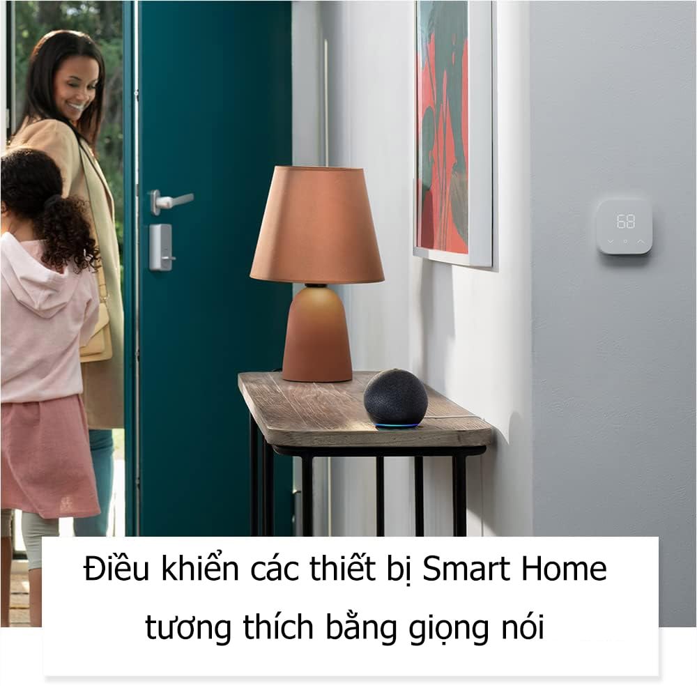 Loa thông minh Amazon Echo Dot Gen 5 Smart Speaker tích hợp trợ lý ảo - Full Color/with Clock - Hàng Nhập Khẩu