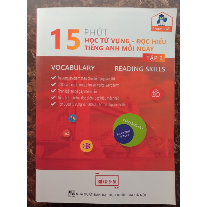 Sách - 15 phút học từ vựng - Đọc hiểu tiếng Anh mỗi ngày - Tập 2