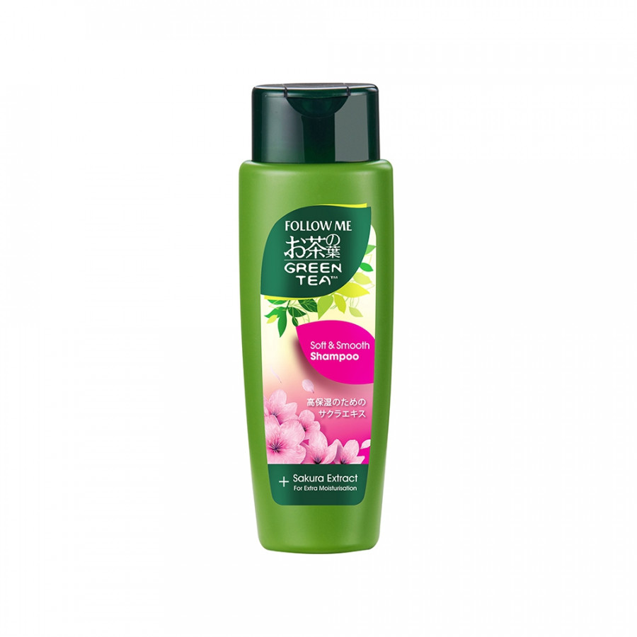 Dầu Gội Đầu Follow Me Trà Xanh Thế Hệ Mới Soft &amp; Smooth (Suôn Mượt) - 320ml