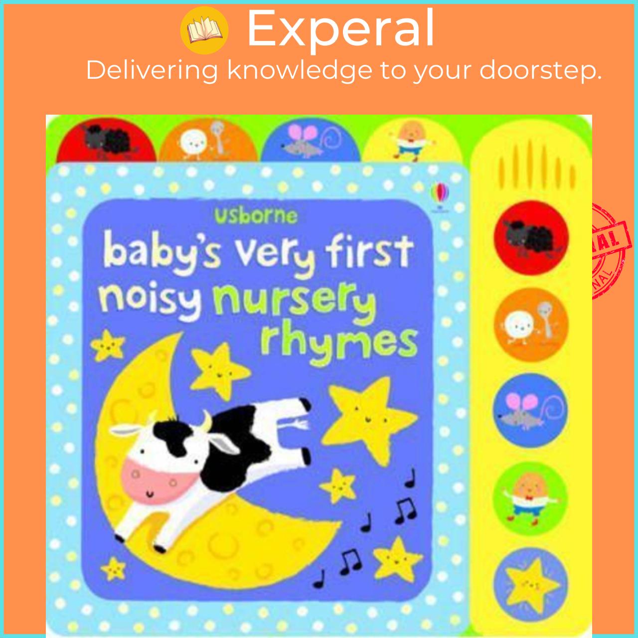 Sách - Baby's Very First Noisy Nursery Rhymes by Fiona Watt (UK edition, paperback)