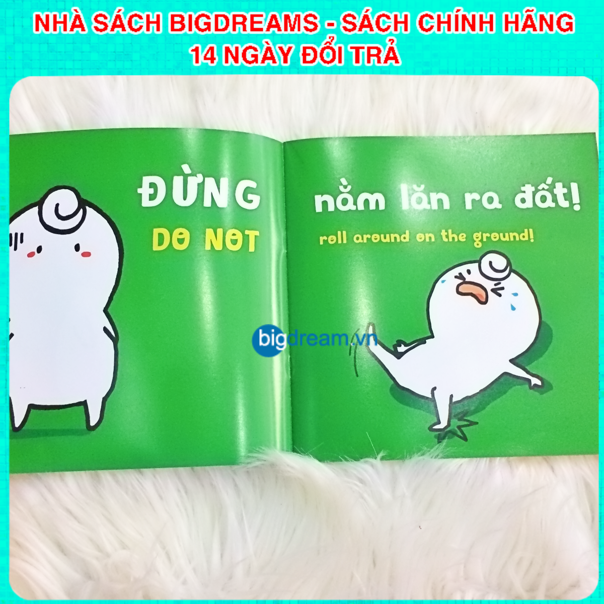 BẢN MỚI SONG NGỮ Miu Bé Nhỏ - Đừng Ăn Vạ Nhé! Phần 1 Ehon Kĩ Năng Sống Cho Bé 1-6 Tuổi Miu miu tự lập hiểu chuyện