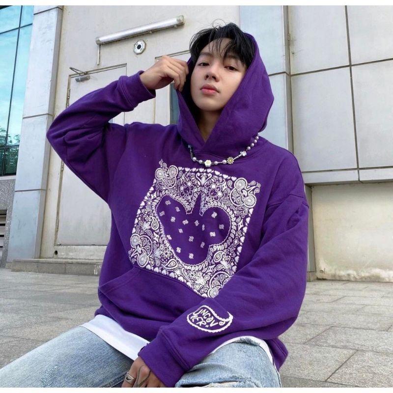 Áo khoác hoodie Uncover bandana chất nỉ bông áo Hany shop