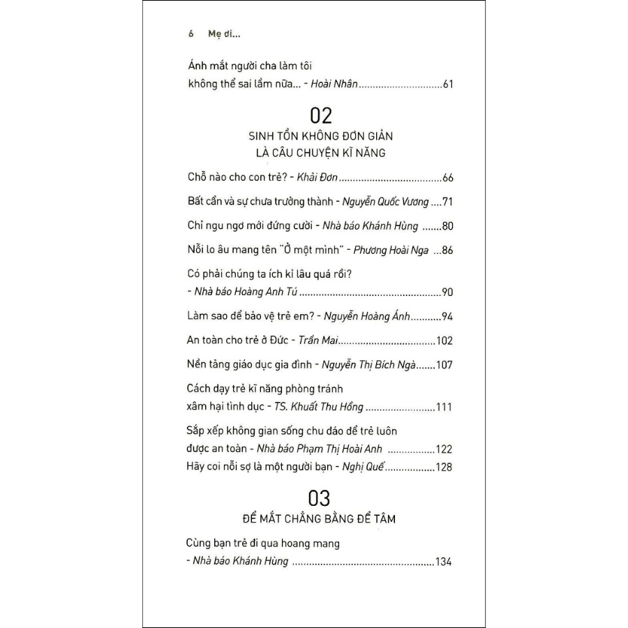 Mẹ Ơi, Ở Đâu Con Mới Được An Toàn