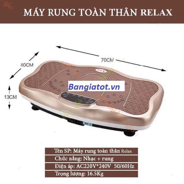 Máy rung giảm cân toàn thân nghe nhạc MP3 tặng đĩa xoay eo