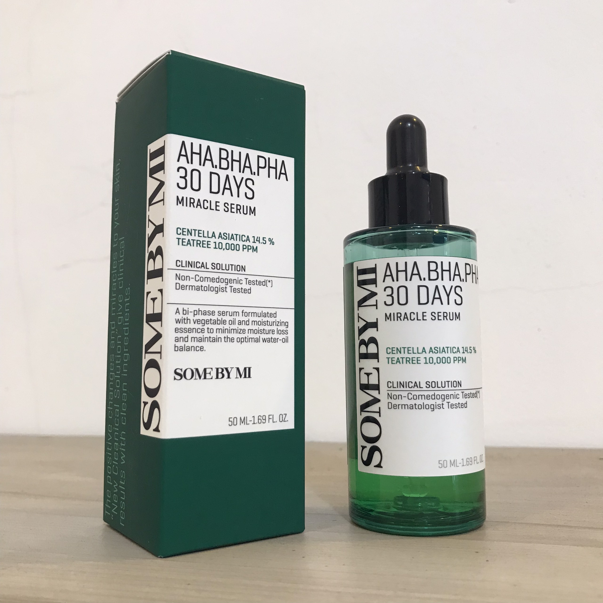 Combo 2 sản phẩm Nước hoa hồng Some By Mi AHA-BHA-PHA 30 Days Miracle Toner 150ml và Tinh chất ngừa mụn Some By Mi AHA-BHA-PHA 30 Days Miracle Serum 50ml