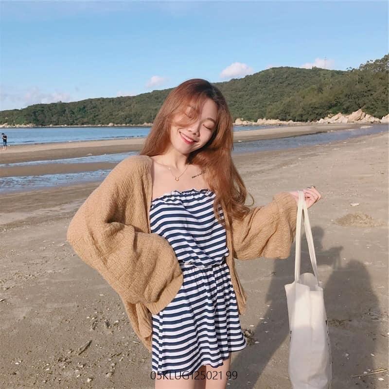 Áo khoác len mỏng nhiều màu