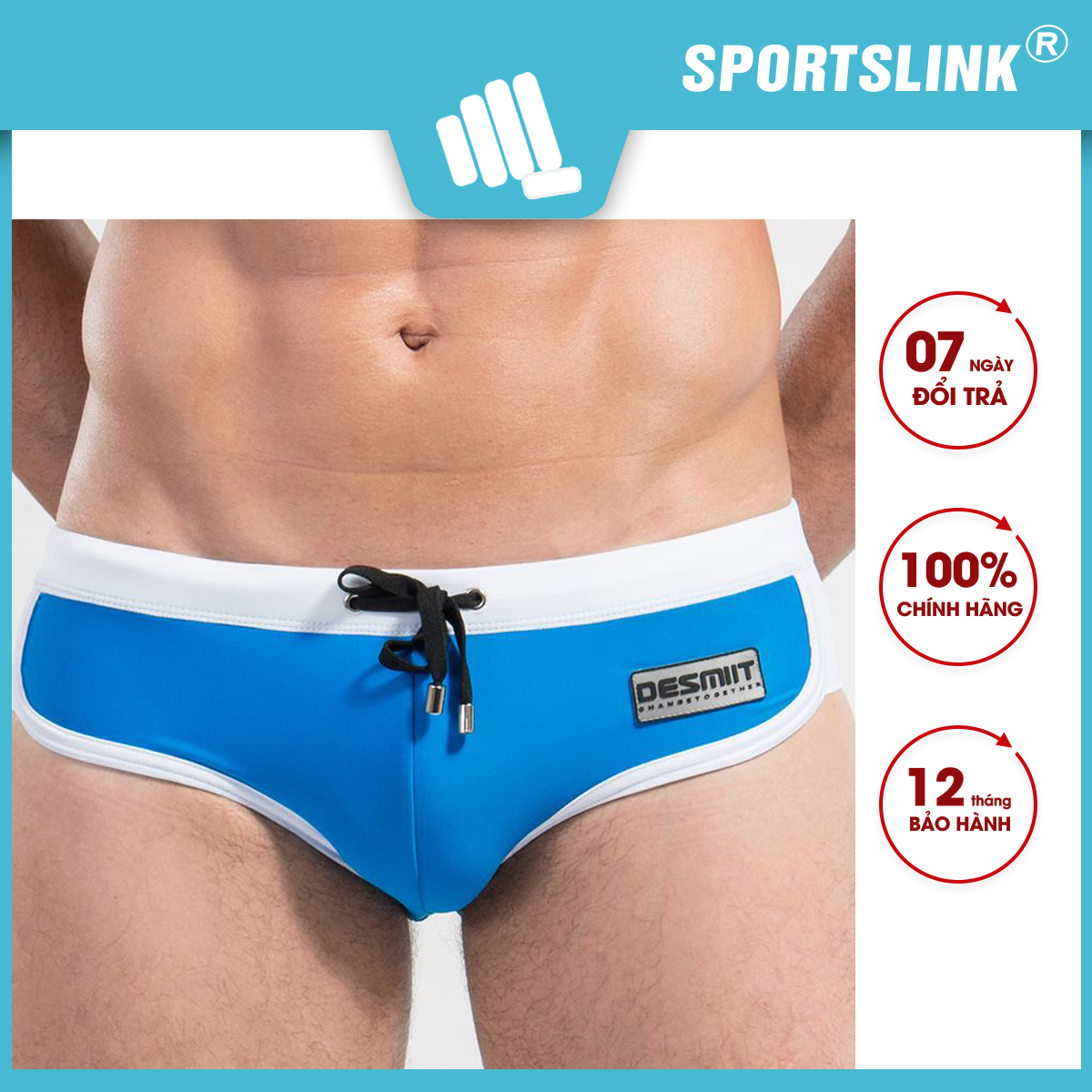Quần bơi nam tam giác Desmiit DMS03 Sportslink